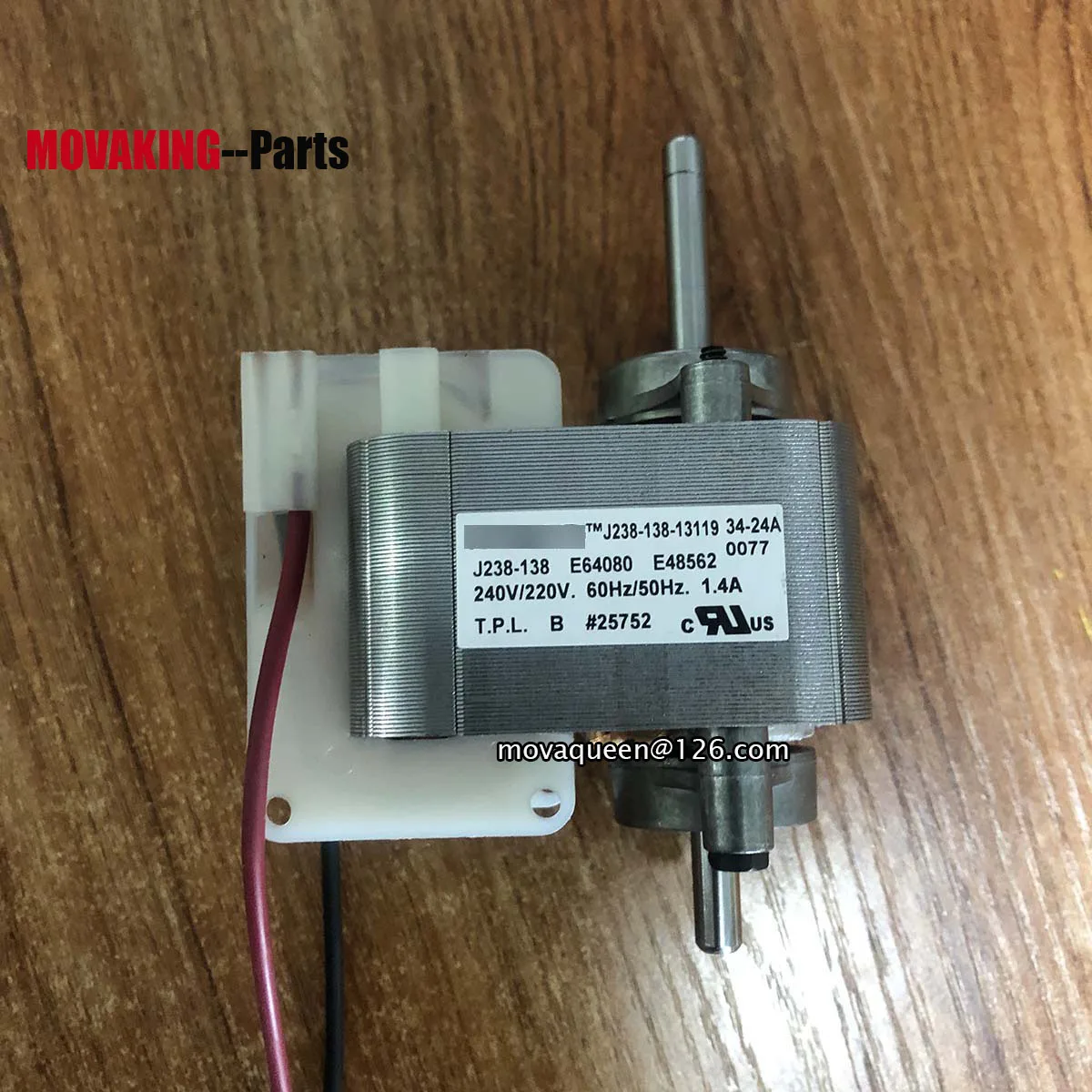 

220V 2402220V 50/60HZ E64080 E48562 J238-138-13119 Motor for Hennypenny Upright Insulated Cabinet