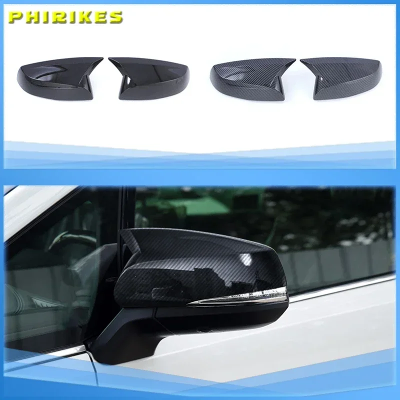 

ABS Carbon Fiber For Toyota Alphard Vellfire 2016 2017 2018 19 2020 Car side rearview mirror Cover Trim Auto Accessories Styling