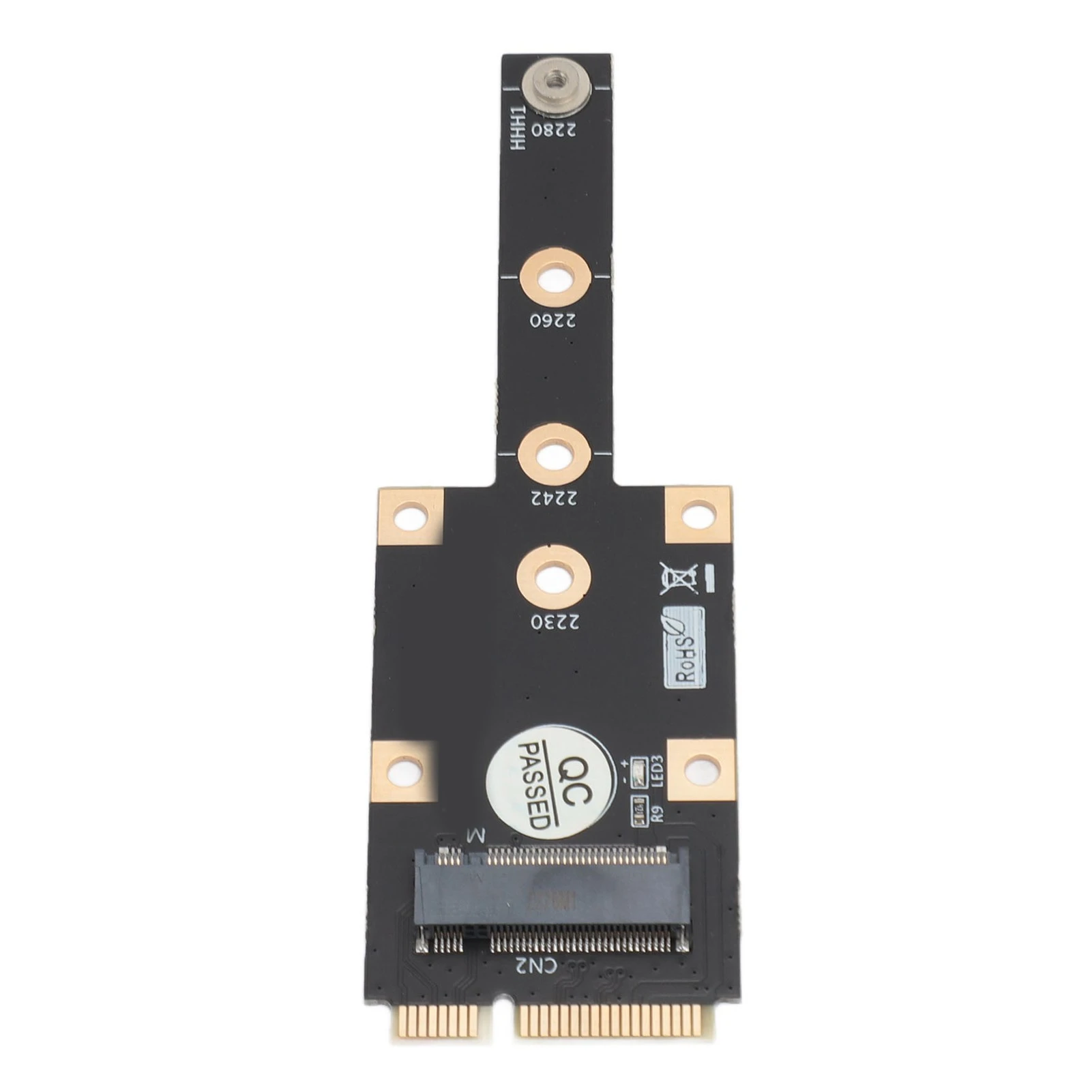 M.2 NGFF NVME SSD Adapter Mini PCIE to M.2 M Key Converter Adapter for 2230 2242 2260 2280 M.2 SSD