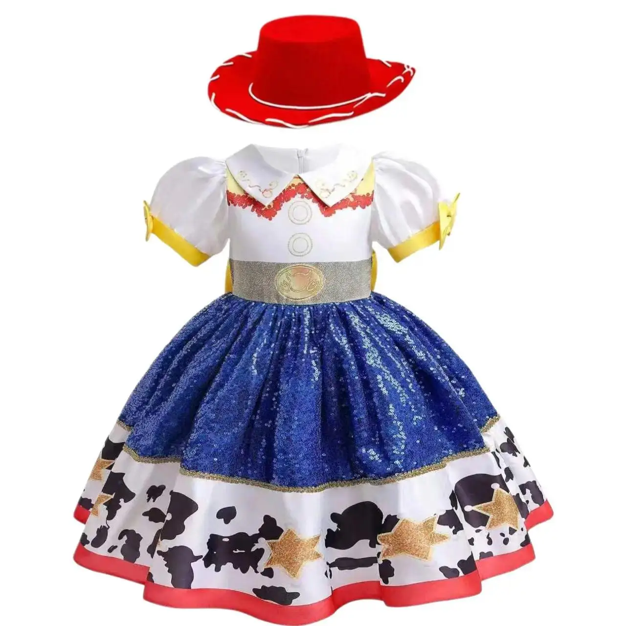 2026 girl costume splicing dress dress cosplay dress dress children's dress role-playing Halloween costume