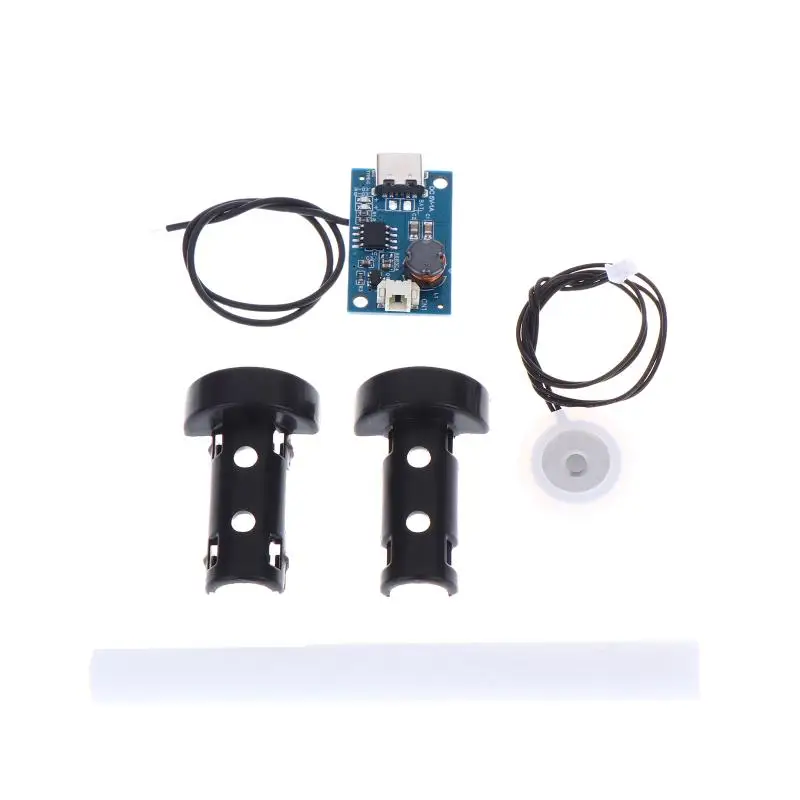 

Мини-увлажнитель воздуха DIY-набор, ультразвуковой небулайзер DC5V с одним модулем, модуль драйвера небулайзера Type-C с датчиком уровня воды