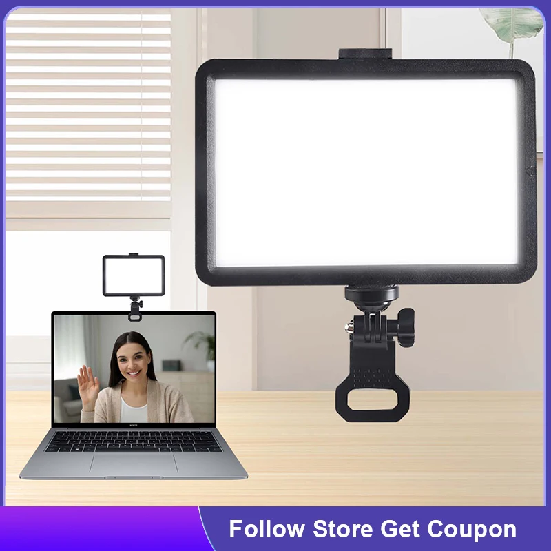 

UEGOGO LED Fill Lamp Video Light Panel 3-color Dimmable RGB Ambient Lamp Ring Light Photography Lighting for Live Stream Tiktok