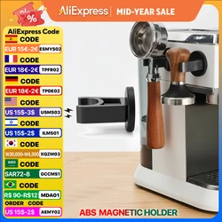 Coffee Portafilter Wall Rack Magnetic Espresso Coffee Filter Holder 51MM/53MM/58MM Tamper Wall Mounted Rack Coffee Tools