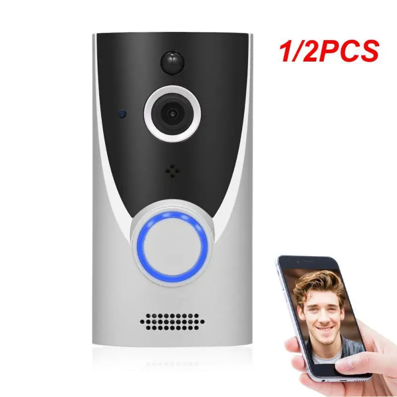 

1/2PCS Door Bell M16 Wireless Wifi Smart 2-way For Apartment Security Video Intercom Doorbell Home Security Camera