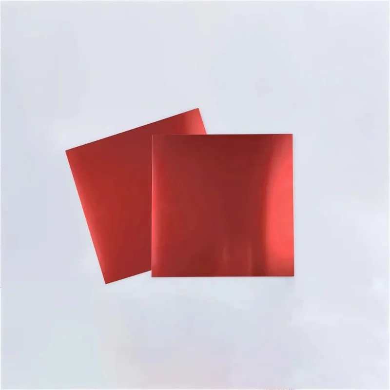 Anodized Red Aluminum Sheet Laser Cut Service 0.5mm 0.8mm 1mm 2mm Alloy Panel Plate