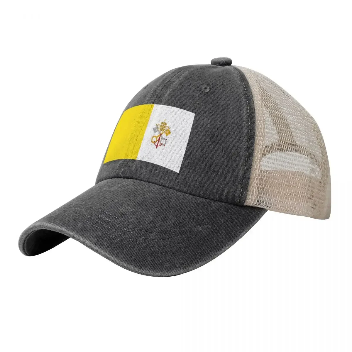 

Vatican flag Baseball Cap Icon Vintage tea Hat Hats For Women Men's