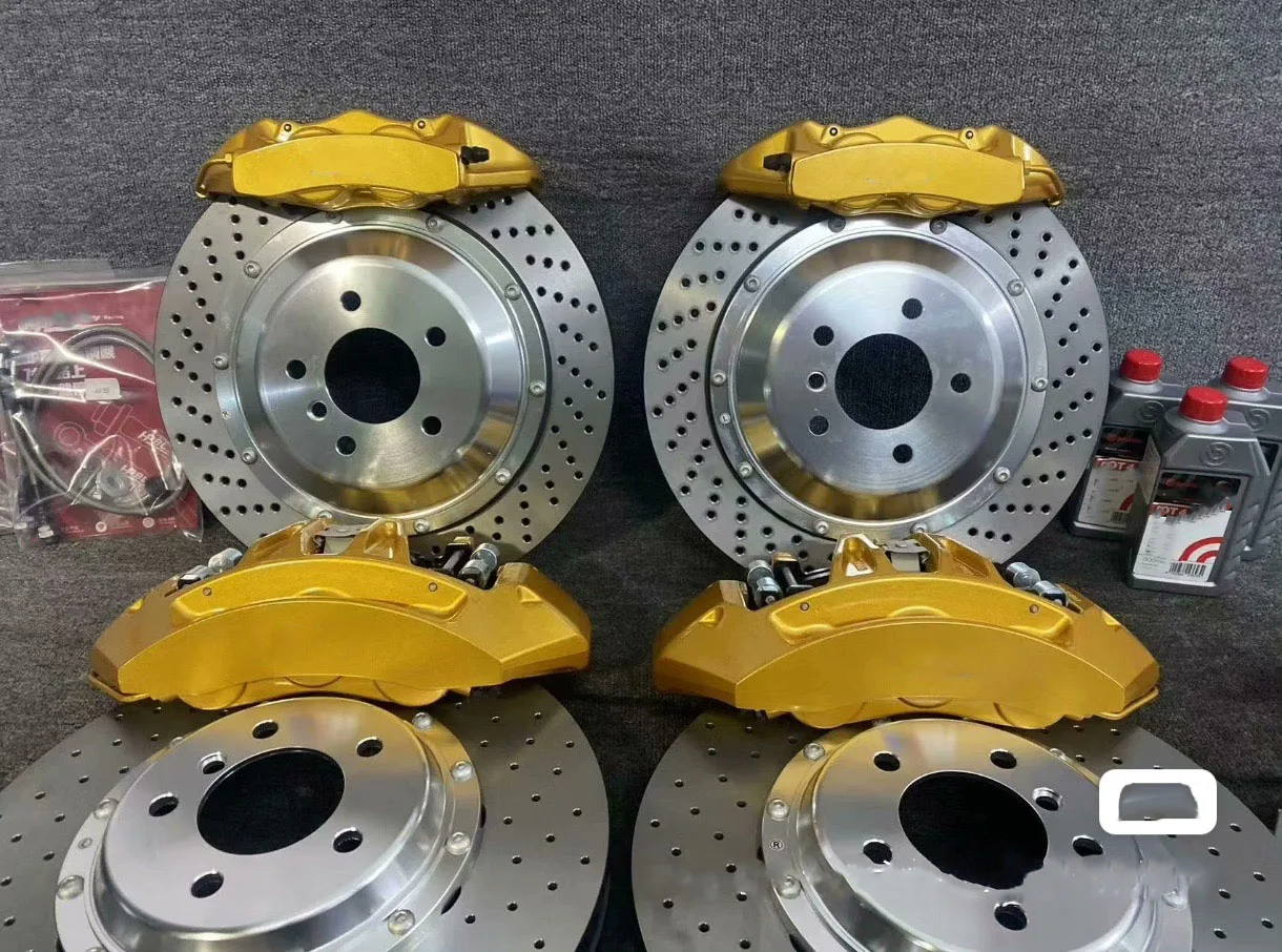 6 front and 4 rear ceramic brake sets, 380 front and 355 rear, suitable for BMW 3 series, g28 4 series, g22 5 series, g38 BMW m2