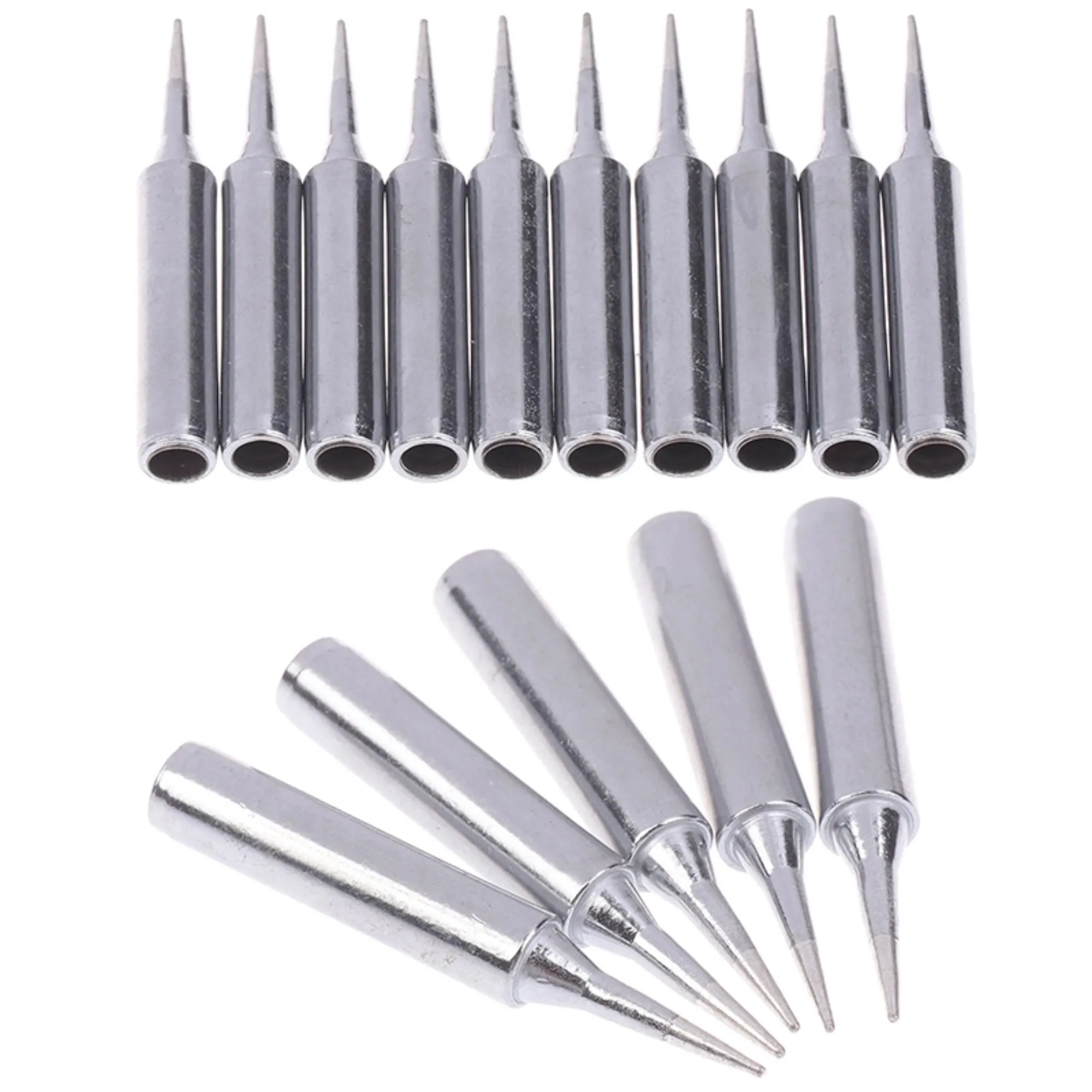

10Pcs/Set 900M-T-I Soldering Solder Iron Tips Station Tool Iron Tips Solder Tips Soldering Tips Solder Iron Tips