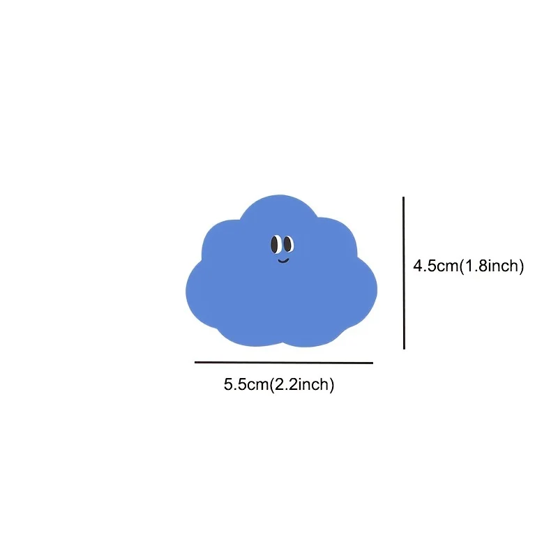 ملاحظات لاصقة صغيرة - علامات تبويب مؤشر ذاتية اللصق، 6 تصميمات فريدة، 30 ورقة لكل وسادة للمكتب