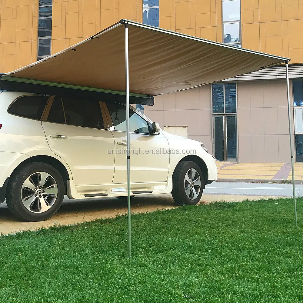 High Quality 2.5*3m SUV/4x4/4wd Car Roof Top Tents with Retractable car/Roof Side Awnings