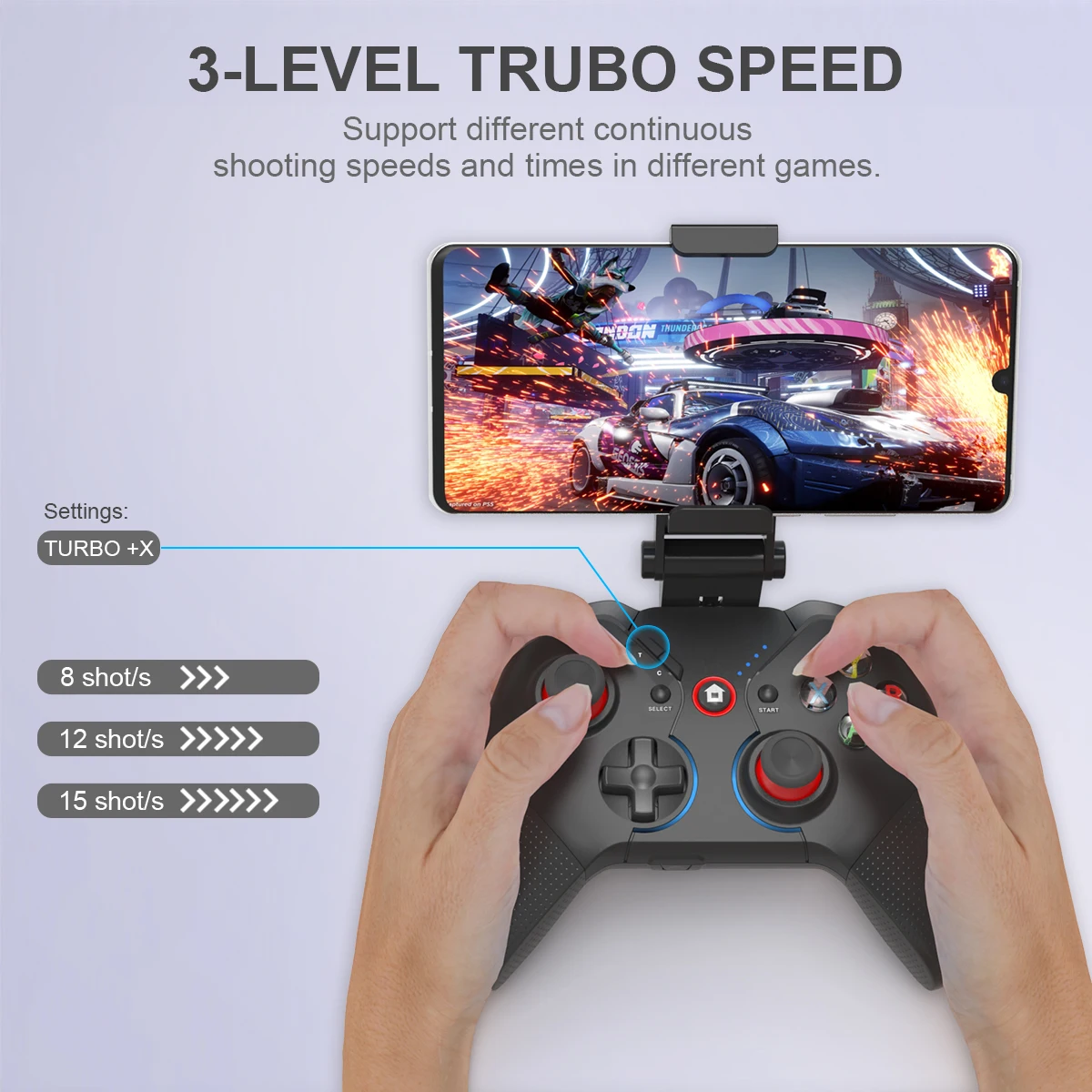 

Wireless Controller For PS4 PS3 PC Bluetooth Gamepad Control Game Pad Joystick Gaming Support Bracket Pad Joystick Gaming