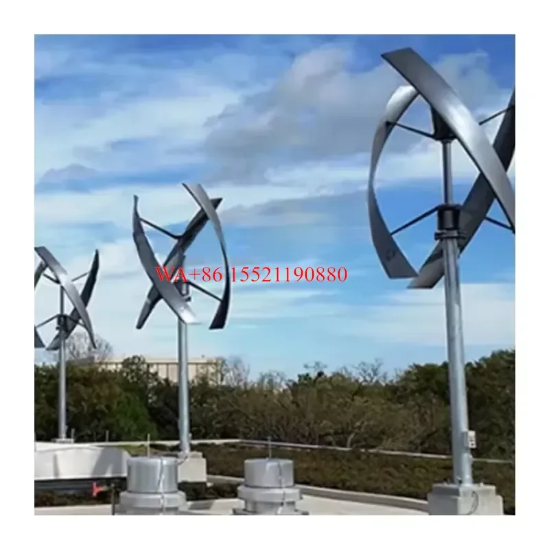 WMWMNU for 20Kw 220V on Grid Vertical Axis Large Wind Turbine Generator High Cost Performance