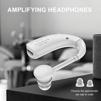 2025 Newest Rechargeable Hearing Aid Mini Device Ear Amplifier Digital Hearing Aids BTE Elderly Ear Care Hearing Amplifier