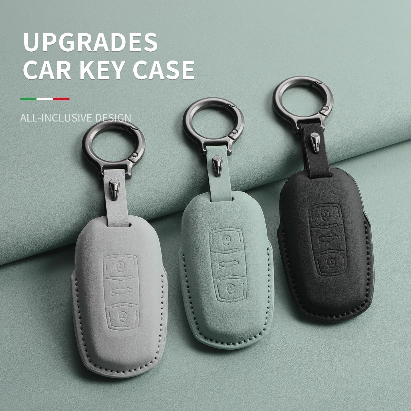 Original Color Car Key Case Cover For Geely Emgrand 7 GX3 GS NL3 Atlas Gili Emgrand 7 EX7 GT GC9 Car Key Protection Shell Parts 6