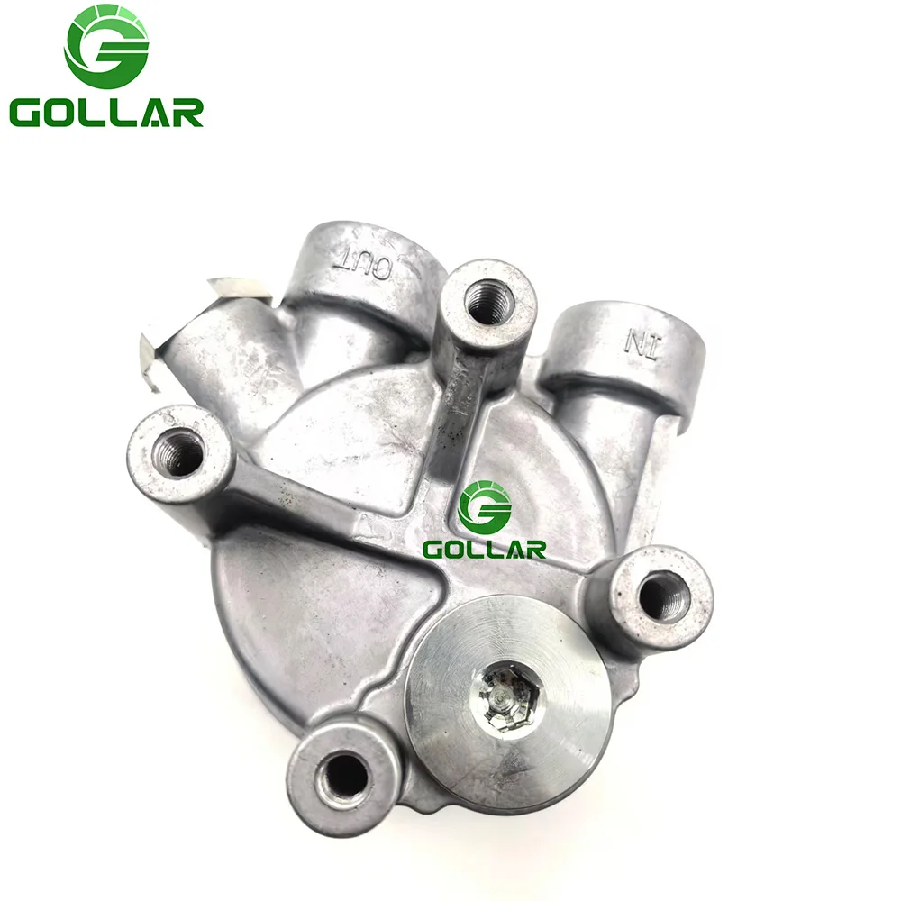 Engineering Machinery Parts for Komatsu 6D125 Engine PC400-6 Excavator Oil Filter Head 6212-51-5310 6217-51-5111
