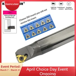 Tungsten steel internal thread cutter is used for 11IR A55 PRC/16IR 1.5 ISO PRC/22IR N60 PRC and other series of carbide insert