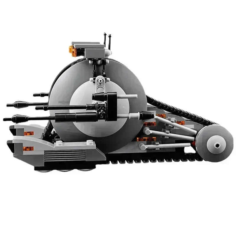 Spot MOC Domestic Tank Robot Toy Model Suitable for Home Decoration, Children's Birthday and Christmas Gifts view 3