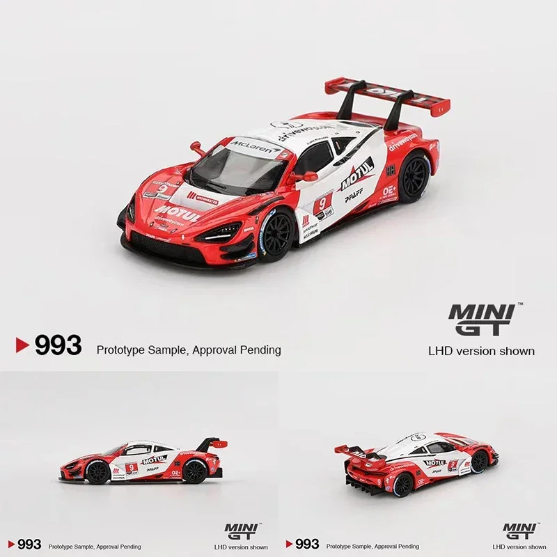 

PreSale MINIGT 993 1:64 McLaren 720S GT3 Evo Pfaff Motorsports 2024 Diecast Car Model Collection Toys