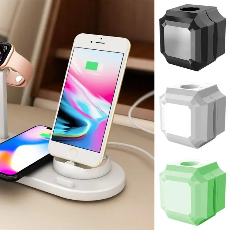 Clips Organizadores de cables magnéticos, gestión de cables, soporte de cables de carga, enrollador de cables montado en la pared