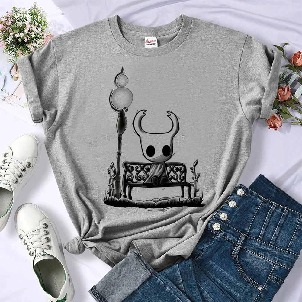 Hollow Knight t-shirt teen clearance sales y2k Psychedelic dollette tshirt baddie kawaii Retro 2000s meme