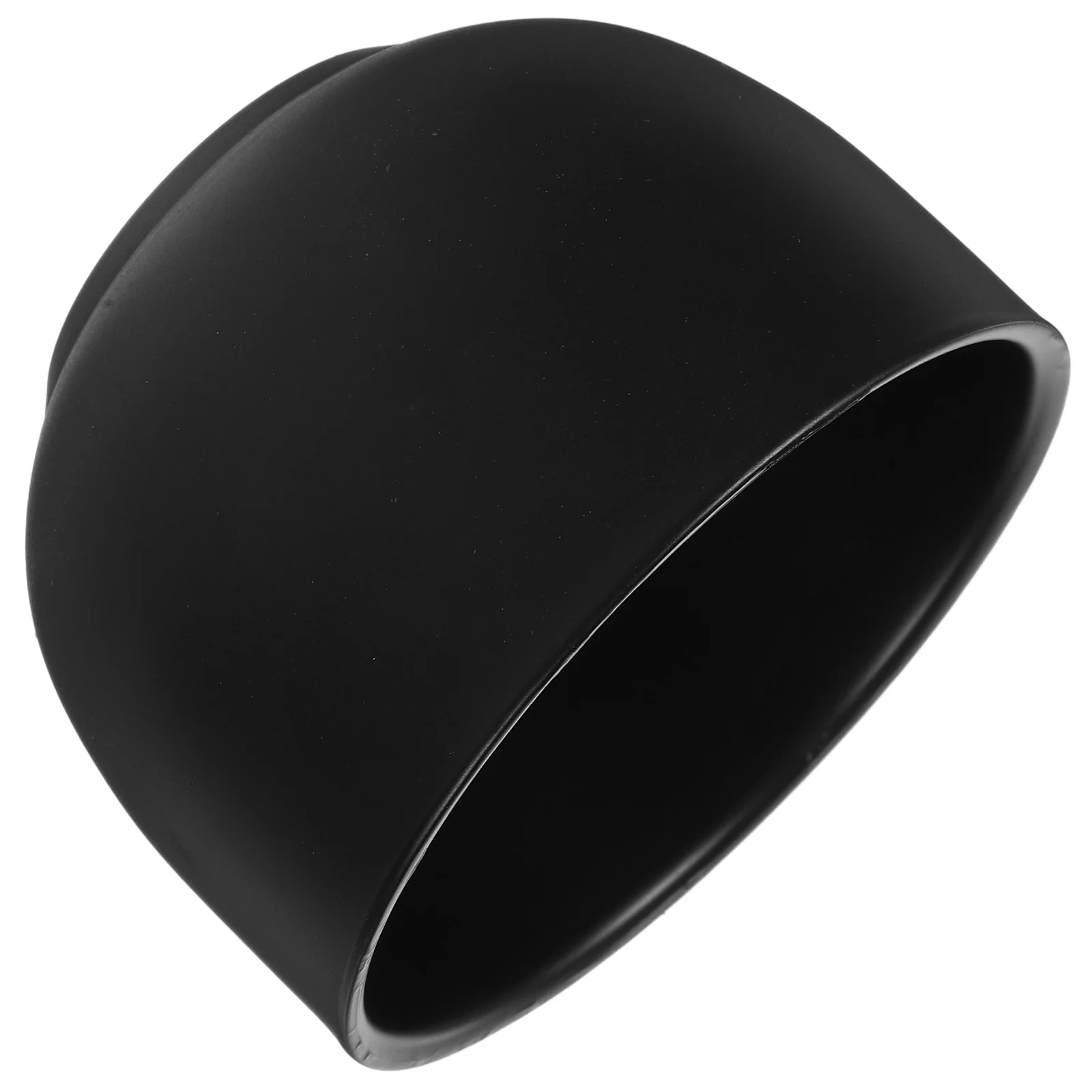 

Shaving Soap Bowl Black Stainless Steel Large Size Deep Design Practical Versatile Anti Slip Home Travel Foam Generator