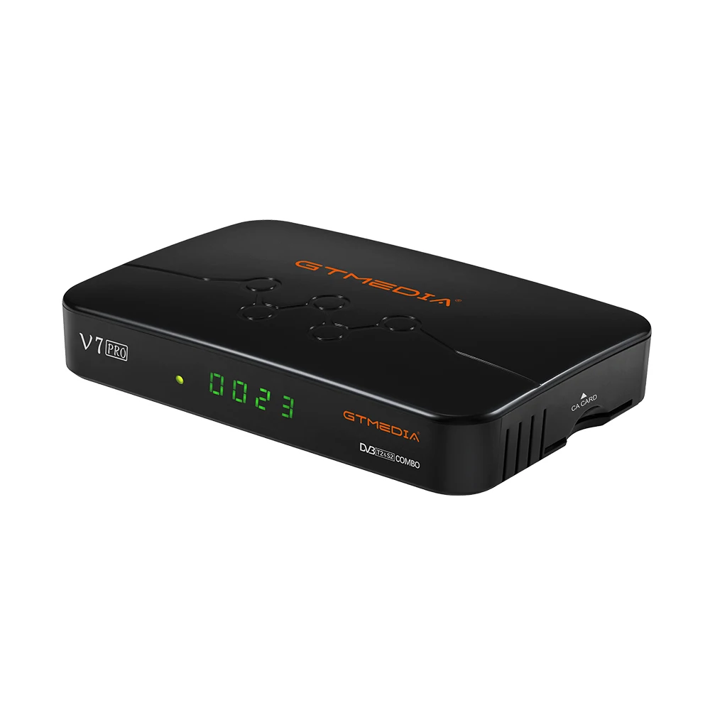 Спутниковый ресивер GTMedia V7 Pro, декодер DVB-S/S2/S2X + T/T2, 1080P Full HD USB WIFI Powervu Biss Key, поддержка CA card