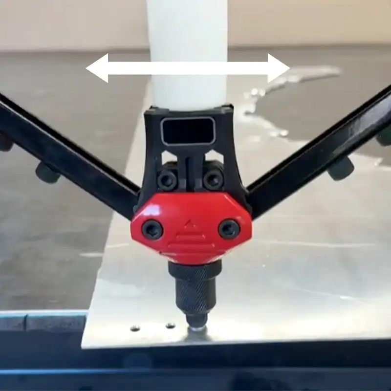 1Pc Heavy-Duty 5-in-1 Hand Riveter,Hand Threaded Rivet Nut Gun