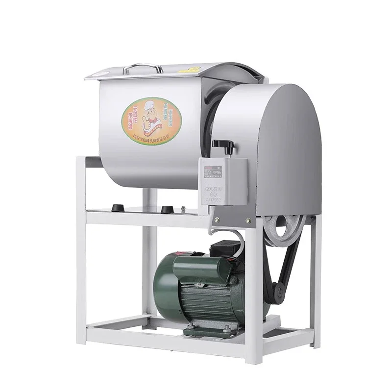 25kg large capacity dough mixing hine Kneading mixed Commercial food Mixer stainless steel flour Stirring Making Pizza 2200W