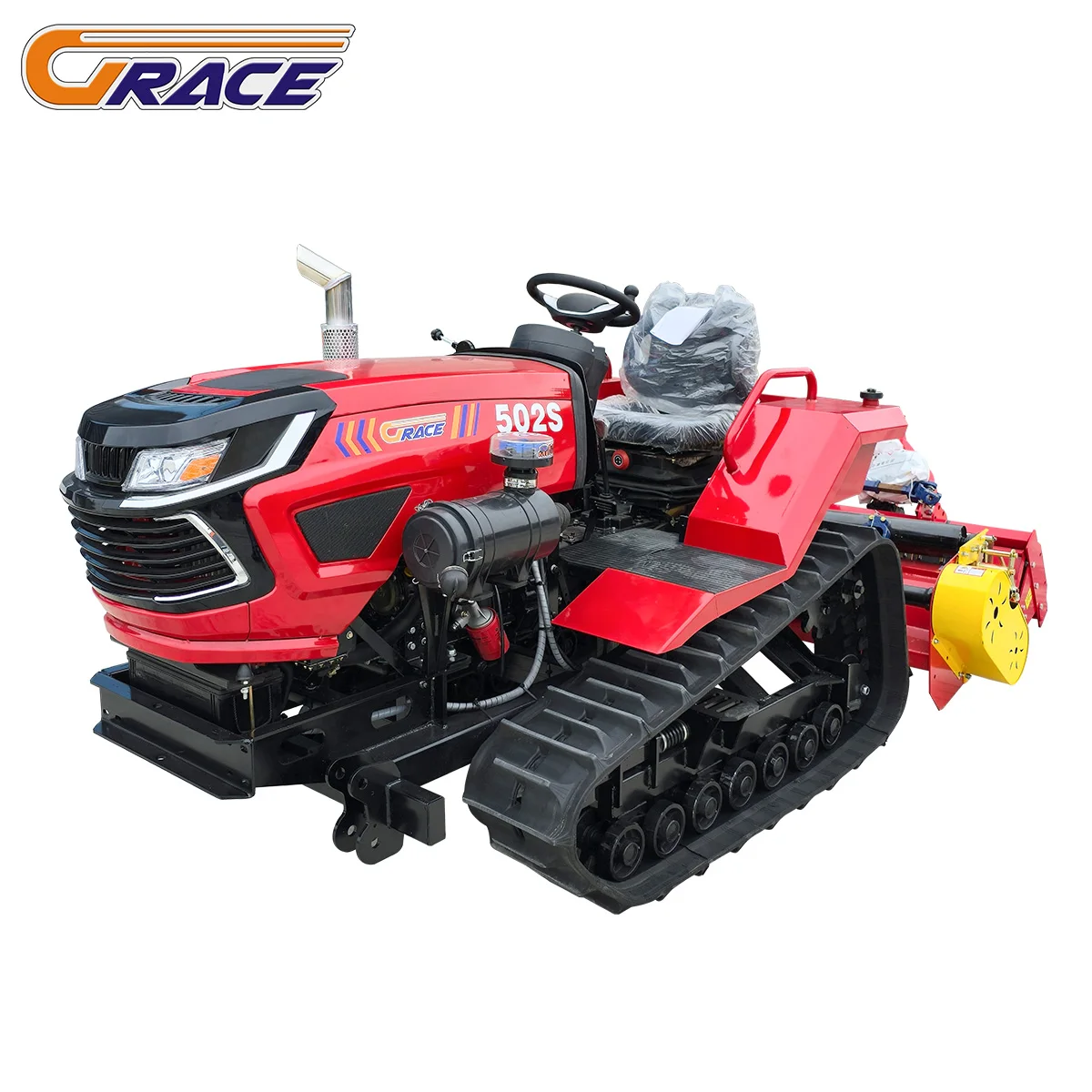 تخصيص 2025 العلامة التجارية الجديدة 120hp الديزل الزاحف جرار المعدات الزراعية الثقيلة ISO CE مصنع معتمد بالجملة