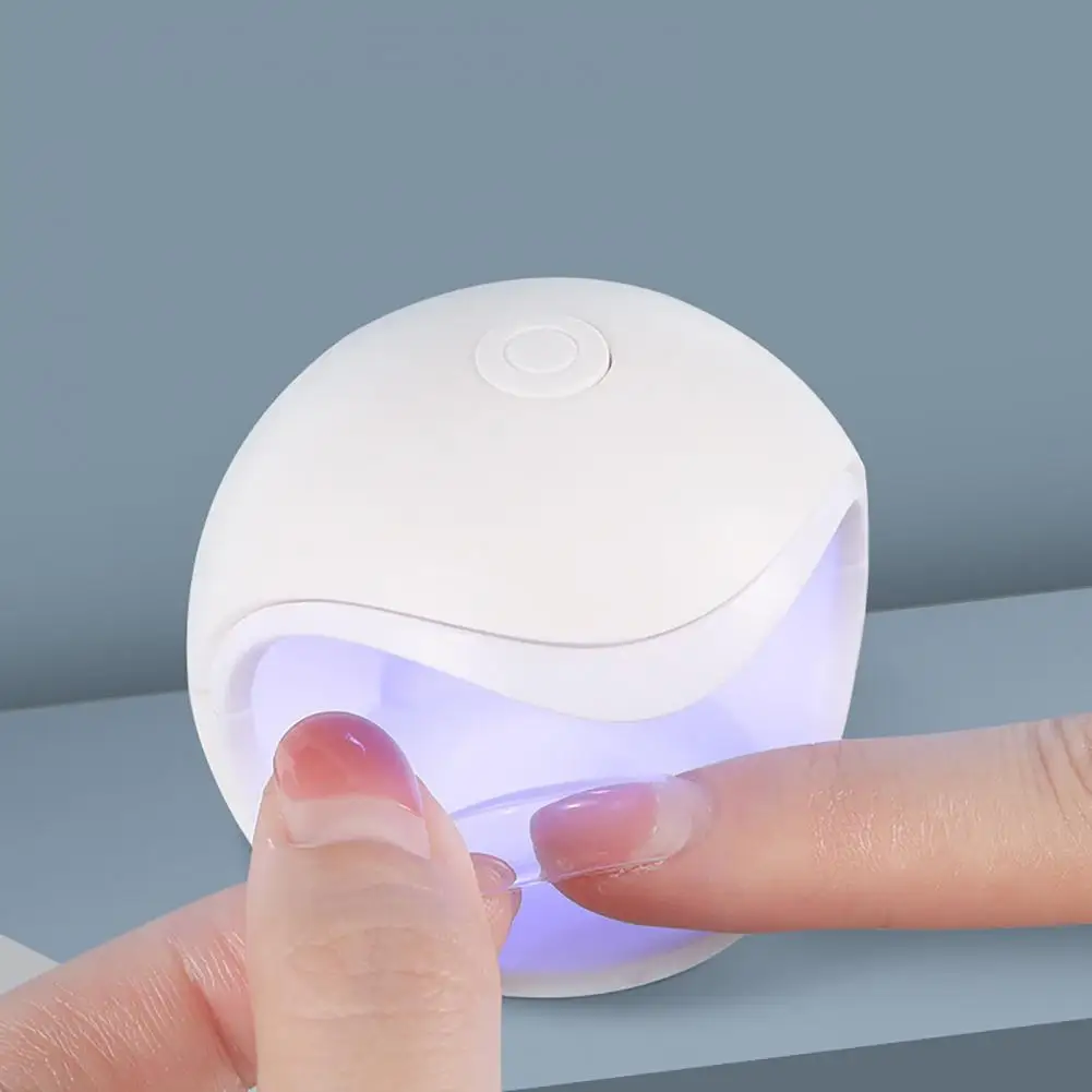 Lampe à ongles portable à séchage rapide, lampe à polymériser les ongles LED, mini machine UV pour les touristes efficaces, petite machine portable pour déterminer la manucure