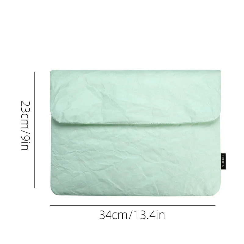 حافظة واقية للكمبيوتر المحمول من ورق دوبونت خفيفة الوزن ومحمولة، متوفرة بألوان متعددة، وردي، أسود، فضي، أخضر نعناعي، حافظة واقية للكمبيوتر اللوحي، مناسبة للسفر والمكتب والعمل والمنزل والهدايا