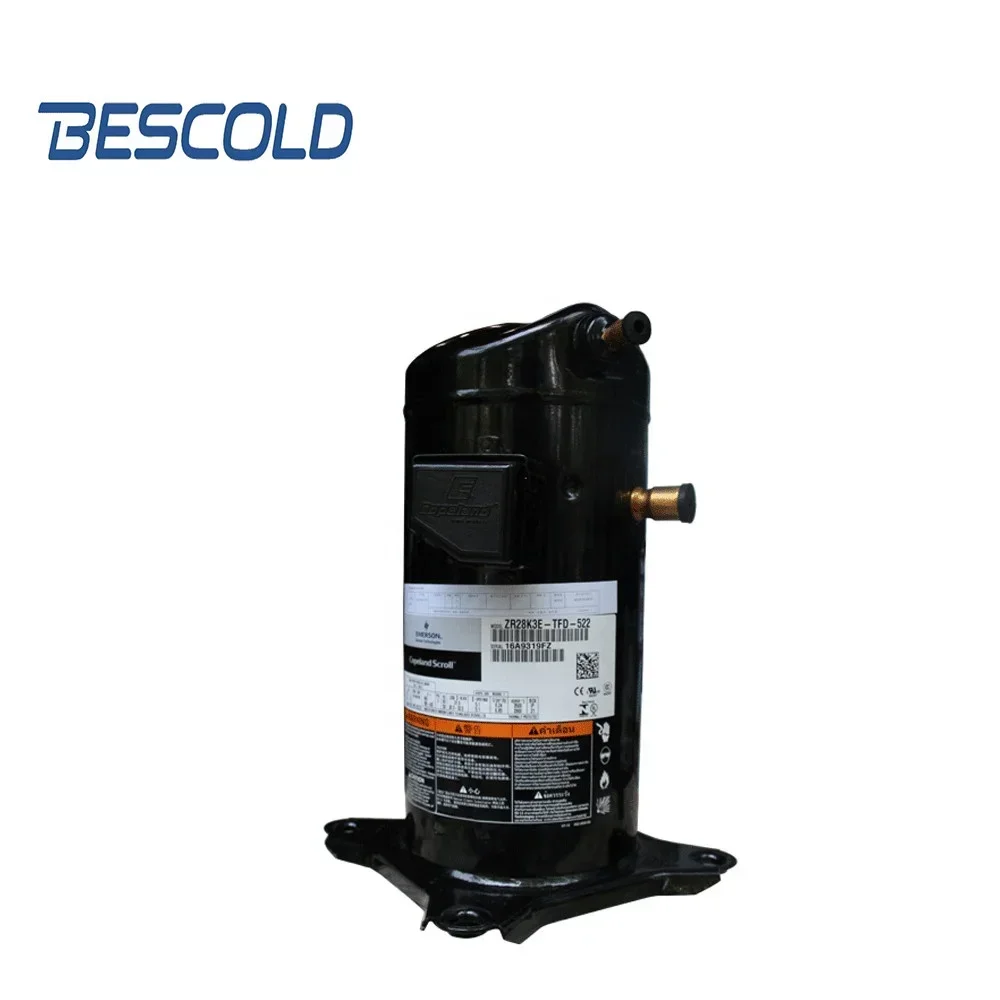 Bescold Copland Scroll Compressor ZMD18KVE -TFD-277 Refrigeration Marine Oil Free Compressor for Reefer Container