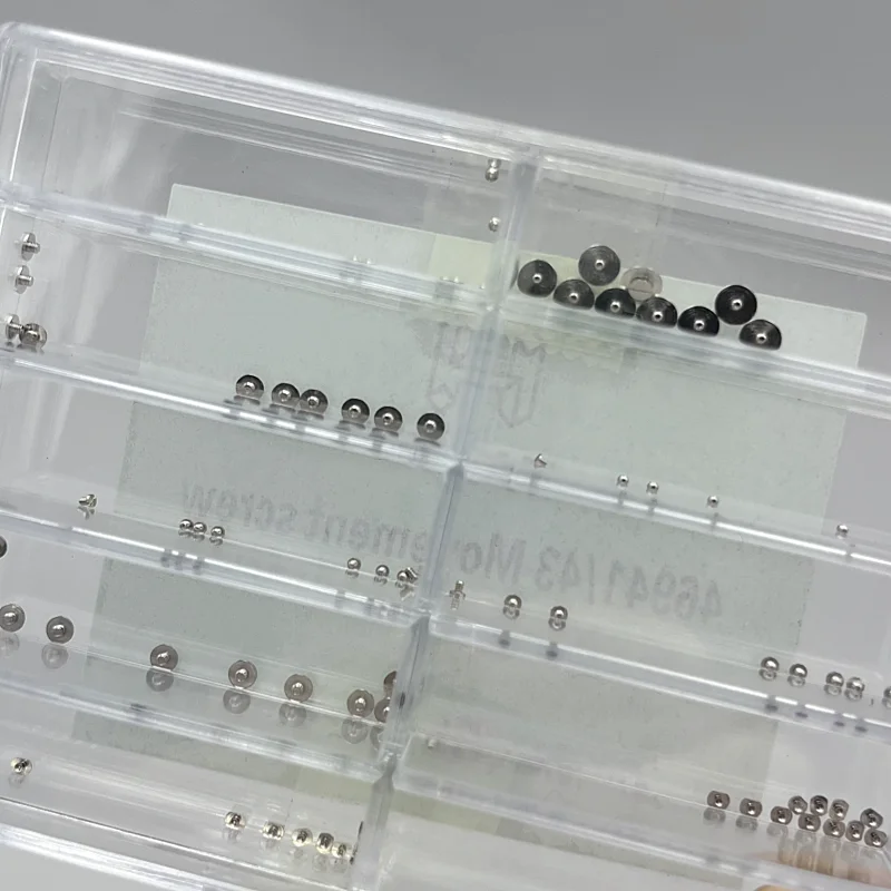 1 صندوق/الكثير المسمار ساعة حركة عجلة طقم مسامير ربط ل 8200/2824/2836/46943/46941 حركة كوليت التلقائي المطرقة ساعة الملحقات