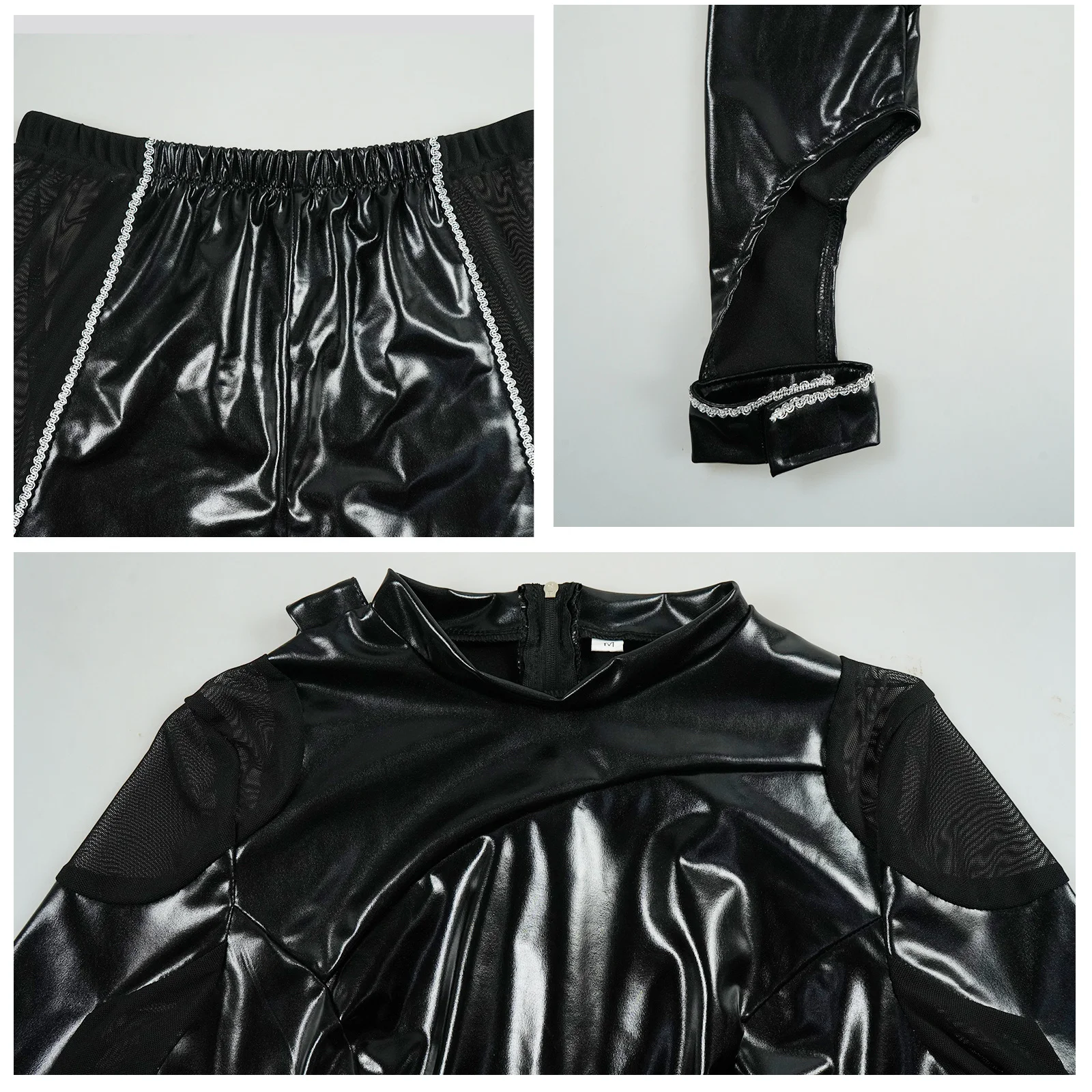 Disfraz de Cosplay de Anime Mira Zoey Rumi, traje de batalla Kpop de Halloween Rumi, traje negro, actuación de Huntrix, Fanc de talla grande S-3XL