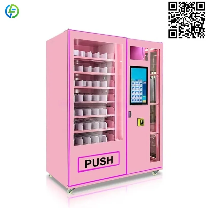 Customized Hair Eyelash Cosmetics Vending Machine, Beauty Vending Machine for Shopping Mall, Subway Station & Beauty Salons