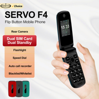 2025 SERVO F4 Fold Feature Mobile Phone 1.77\