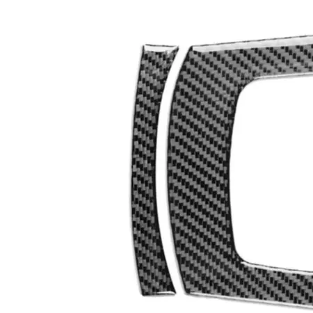/Real /Carbon /Fiber Gear Shift Panel Frame Cover Trim Black For Toyota For Corolla 2007 2008 2009 2010 2011 2012 2013 Car Inter