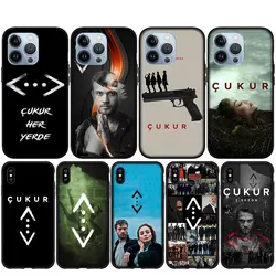 Turcja Cukur TV Soft Cover Case dla iPhone 14 13 12 Mini 11 Pro X XR XS Max 6 7 8 6S Plus + SE Obudowa telefonu