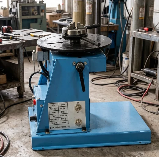 HD-10 Mini Welding Positioner Welding Rotator Turntable Equipment 110/220V with 80 chuck/65 chuck and Torch Holder