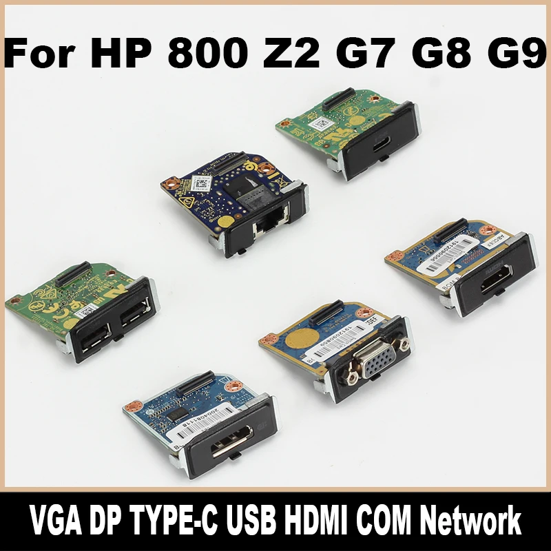 Плата с разъемами Type-C, HDMI, VGA, DP, COM и двумя USB-портами для HP 800 Z2 G7 G8 G9