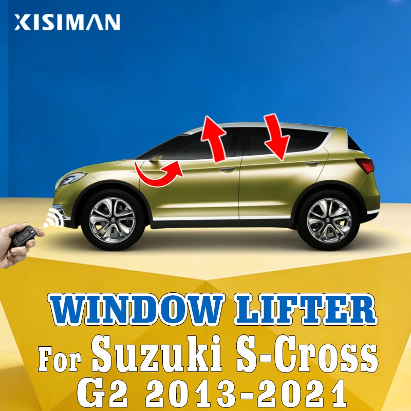 

Wireless one-click control window For Suzuki S-Cross JY Car Window Closer + Mirror Folding Module Window Lifter Accessories