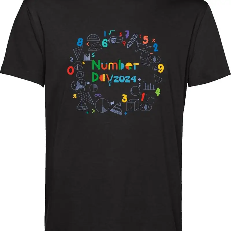 

Футболка с номером дня Пи Math 2024, топ с подарками