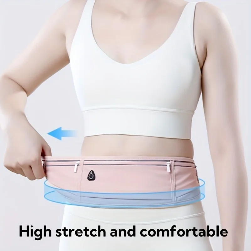 1PC Athletic Waist Pack for Running - Mobile Phone bag for Men And Women, Ideal for Gym And Sports Activities. Waist bag