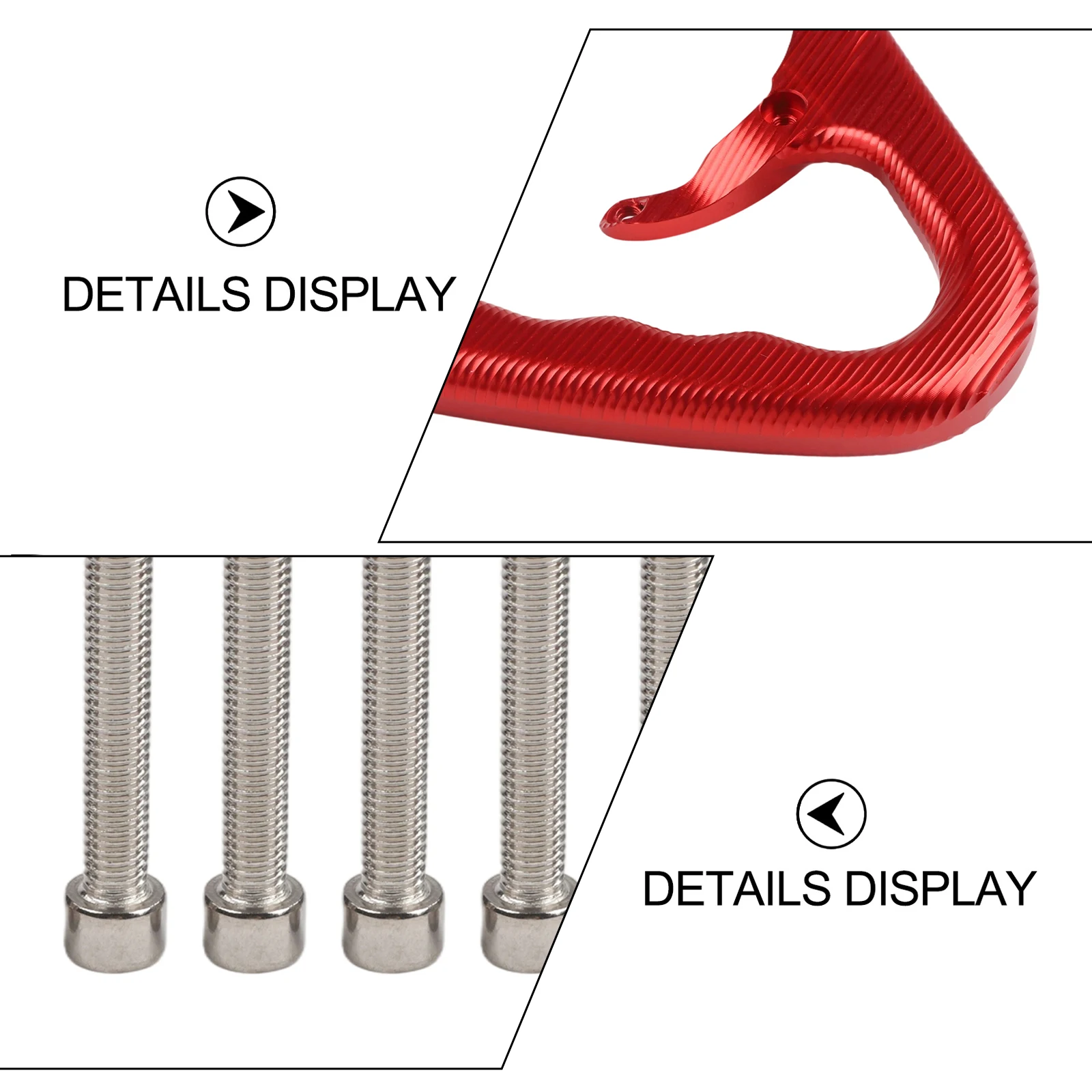 

Подлокотник для заднего сиденья мотоциклов Honda серии CBR600, износостойкий дизайн для комфортной езды