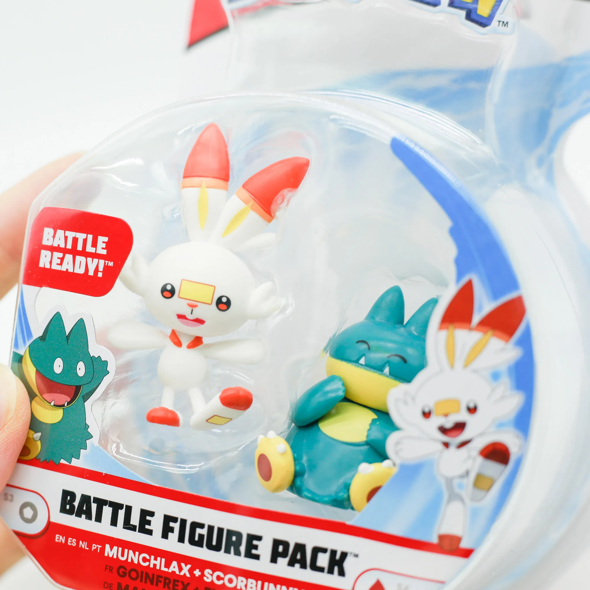 WCT Pokémon Battle Figure Pack Pikachu Psyduck Gengar Sobble Jigglypuff Action Figures Cartoon Elf Model Collection Kids Gifts - view 3
