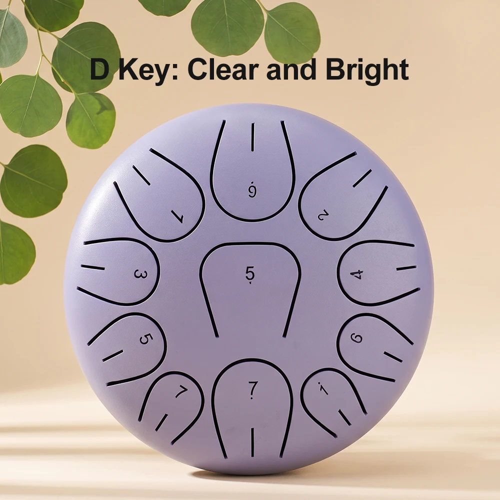 6インチスチールタンドラムギフトセット 11音階サウンドヒー - Djembe Hand Drum のレビューと価格