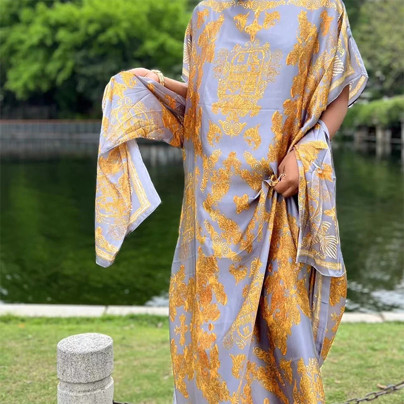 Middle Eastern Women And Clothing, Muslim Robe, Malay Indonesian Dress  Printed Sleeveless Elegant Robe