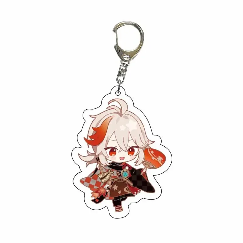 Cute Genshin Impact Acrylic Keychains