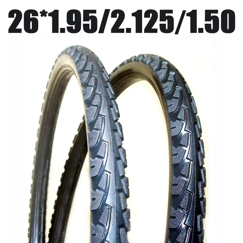 SOLID TIRES fit for sizes 26*1.95 26*2.125 26*1.50 1 Pcs Tire Fixed Inflation Solid Tyre Bicycle Gear Solid for Mountain bike