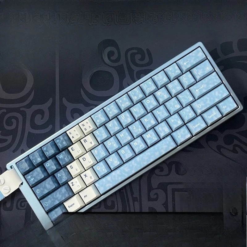 Magnetic axis keyboard customized top with full change in one step